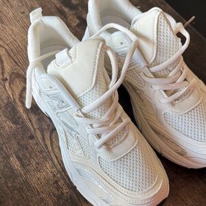 White Athletic Sneakers